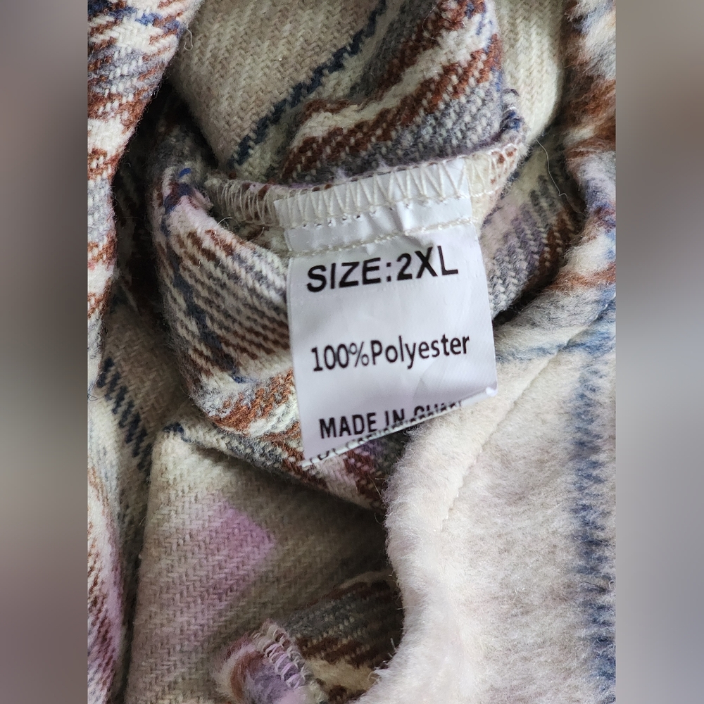 Half zip Shacket - Picture 3 of 6